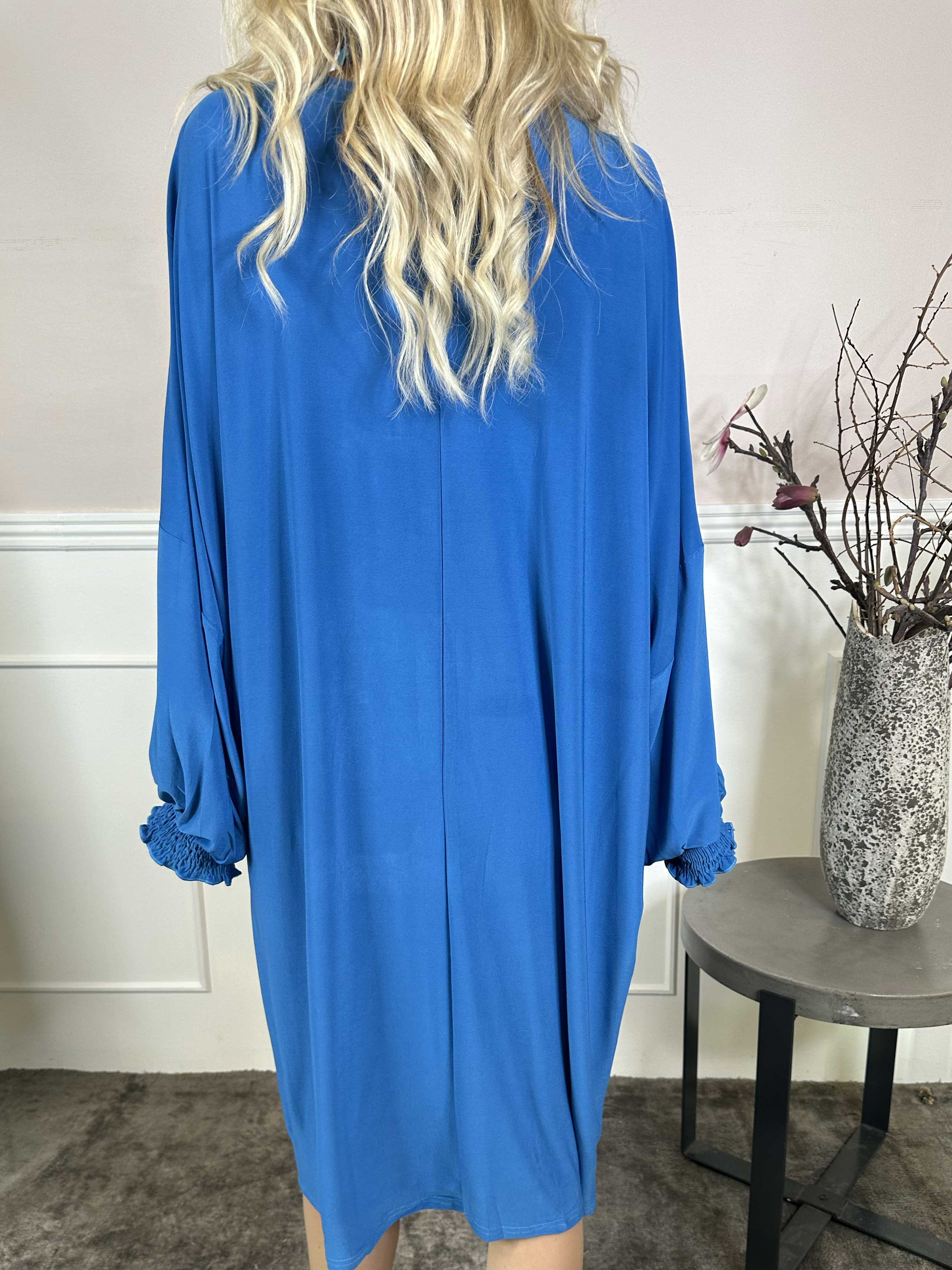 Azmina Plain L/S - Tunikaklänning i lös passform med resår